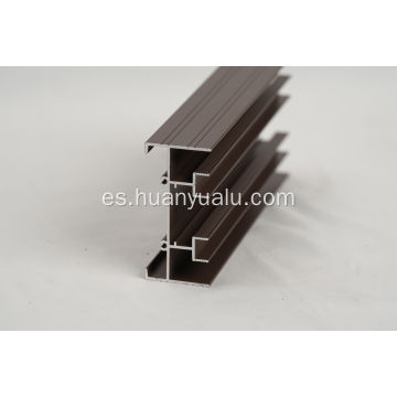 Perfiles de aluminio duraderos con pintura en aerosol para puertas